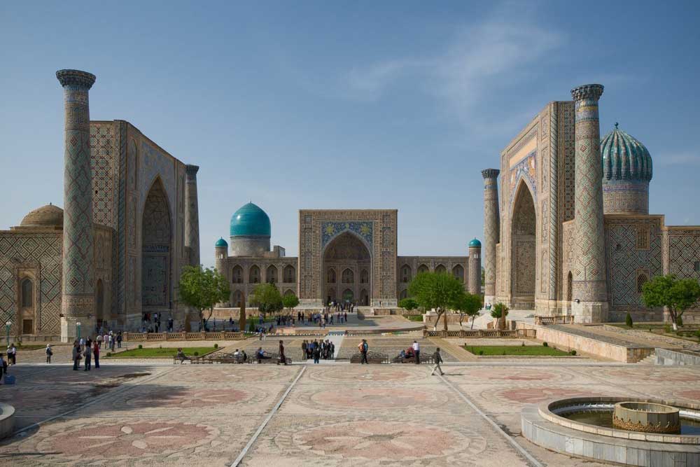 Usbekistan_Registan_Plat_Samarkand_Klueger_Reisen