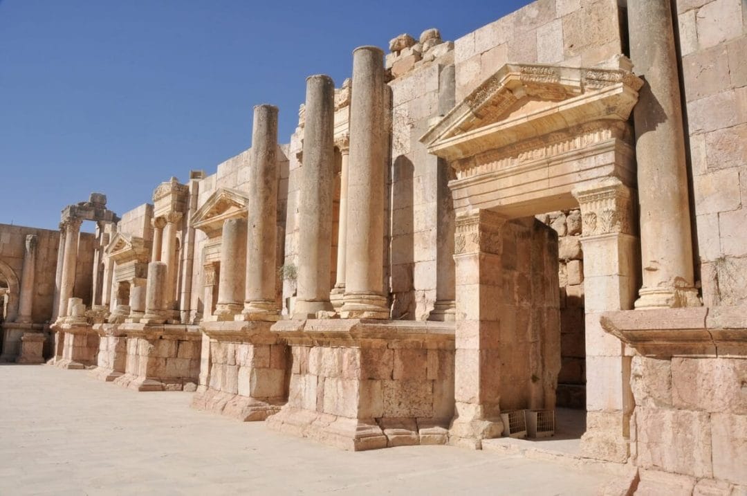 Jordanien antike Stätte von Jerash