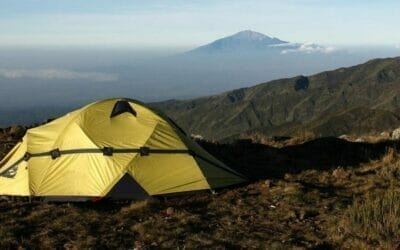 Tansania_Mount_ Meru_Trekking_Zelt_Klueger_Reisen
