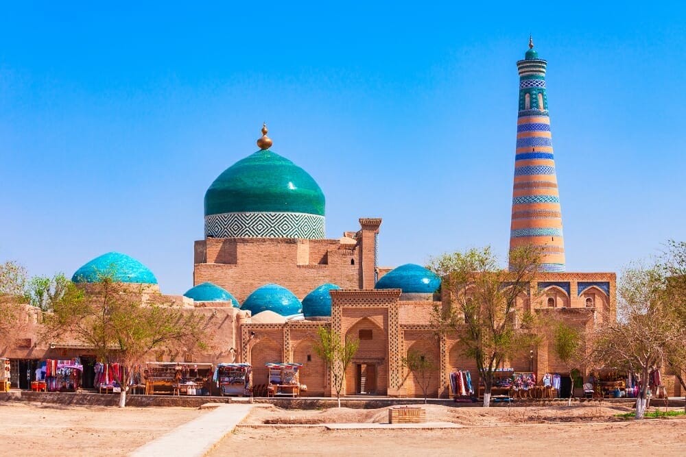 Usbekistan_Khoja_Minaret_Chiwa_Klueger_Reisen