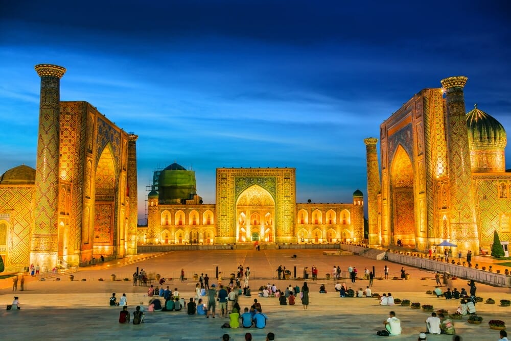 Usbekistan_Samarkand_Registan_Platz_Klueger_Reisen